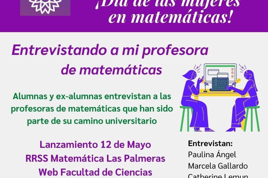 Entrevistando a mi profesora de matemáticas