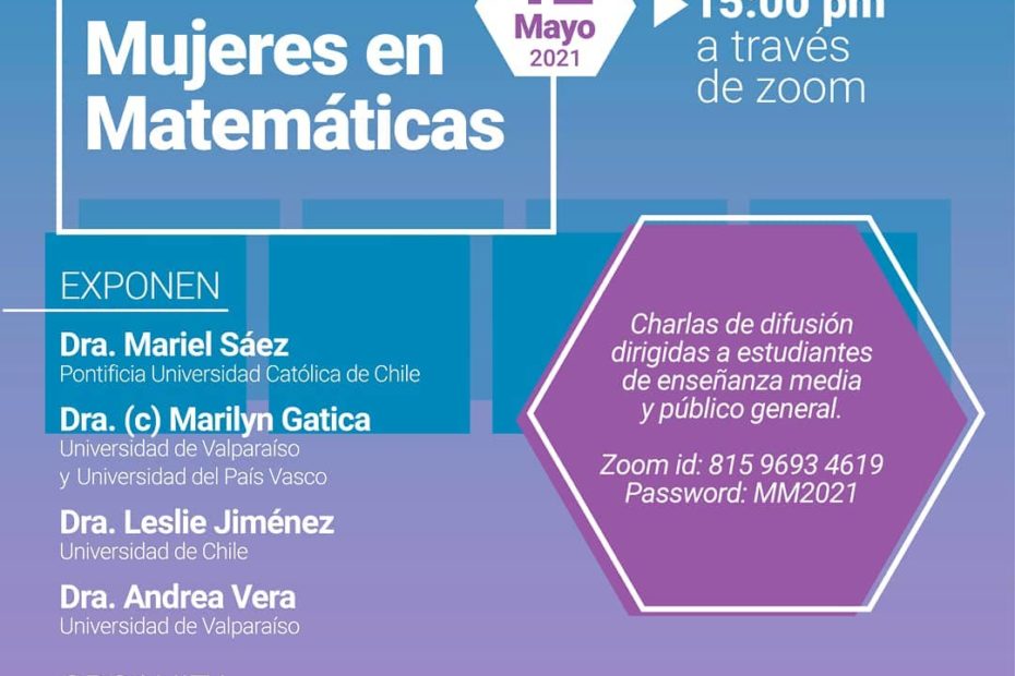 CONMEMORACIÓN DEL DÍA INTERNACIONAL DE LAS MUJERES EN MATEMÁTICAS