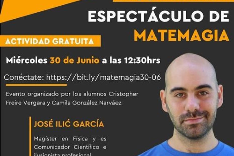 Espectáculo Matemagia: 30 de junio