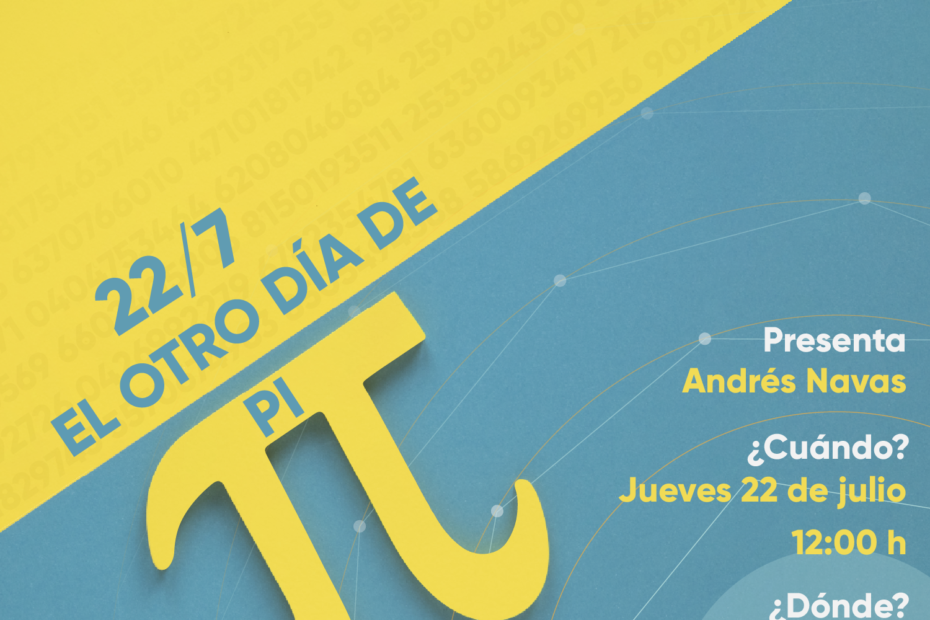 Charla 22/7: el otro día de Pi. 22 de julio