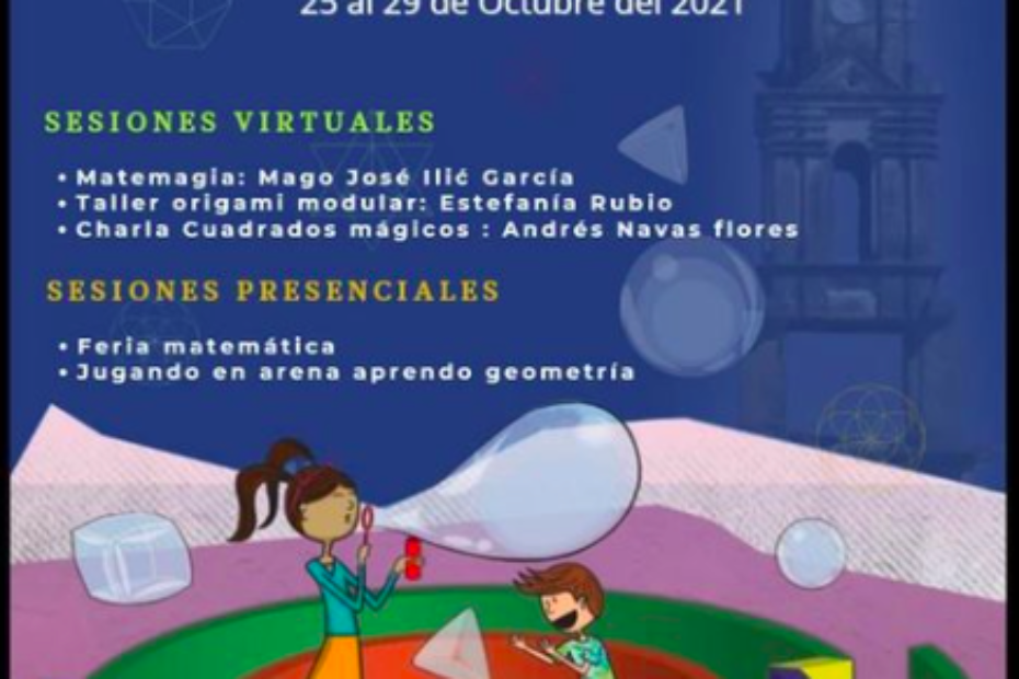 Feria Matemática: 25 al 29 de octubre