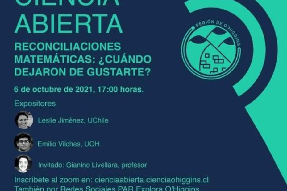 Reconciliaciones Matemáticas ¿cuándo dejaron de gustarte?: 6 de octubre.