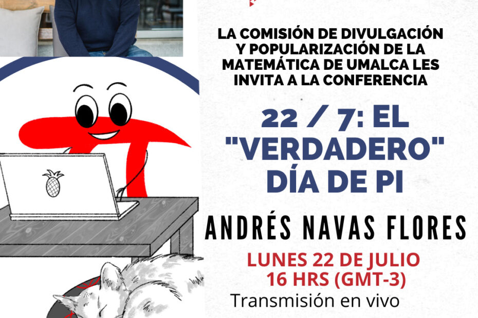 Conferencia en línea – 22 / 7: El «verdadero» Día de Pi