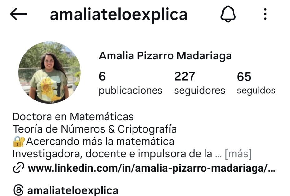 Amalia te lo explica