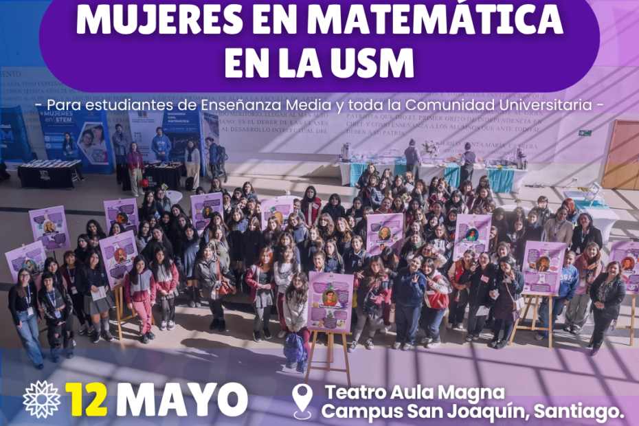 Día Internacional de las Mujeres en Matemática en la USM